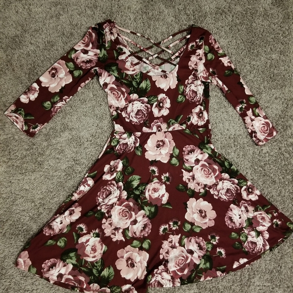 By & By Flower Dress NWOT - Picture 2 of 2
